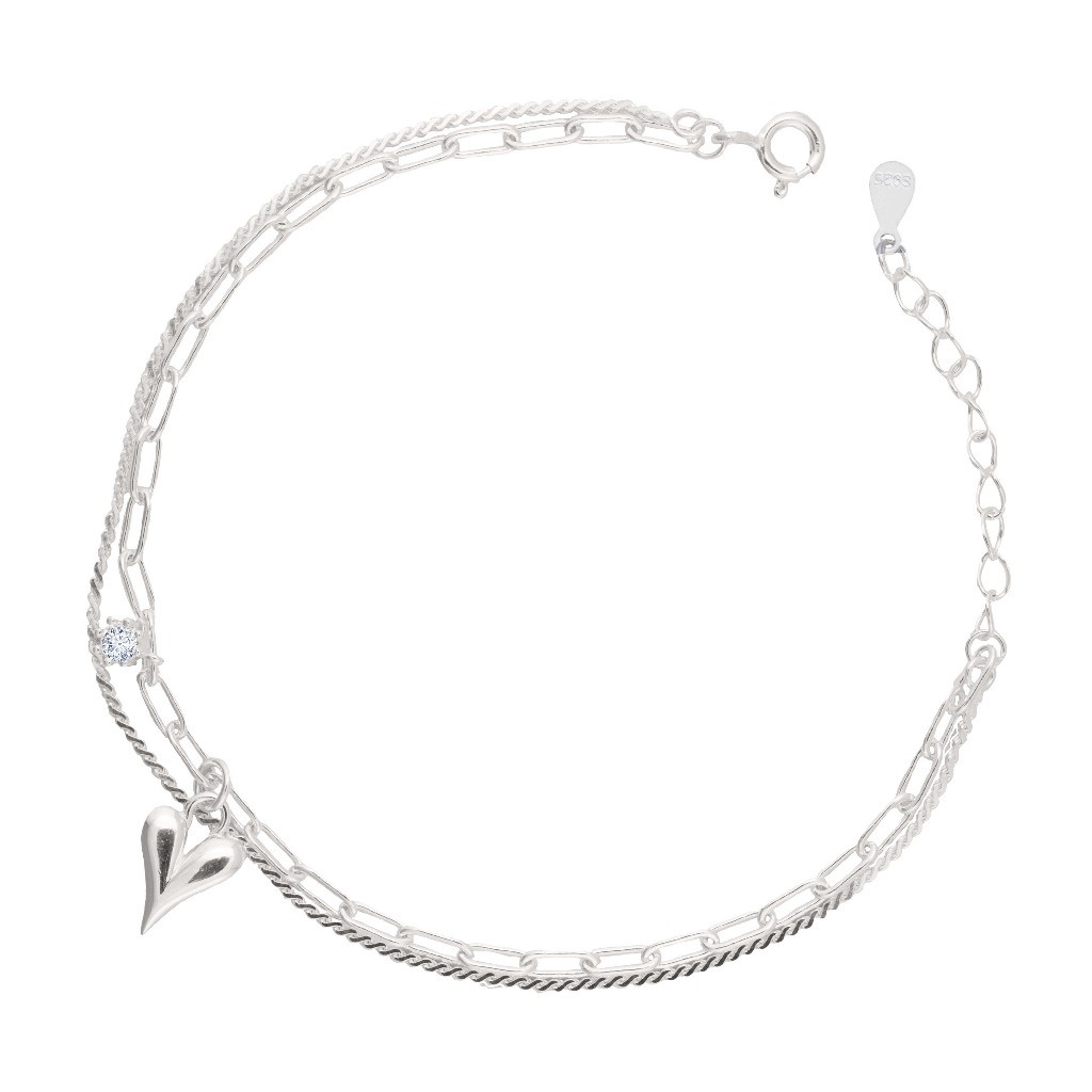 Dear Me - Corina Bracelet (925 Sterling Silver) Gelang Wanita Perak Asli Aksesoris
