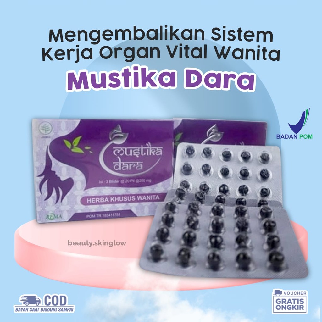 Mustika Dara Pil Solusi Kewanitaan | MYOM Kista Original BPOM