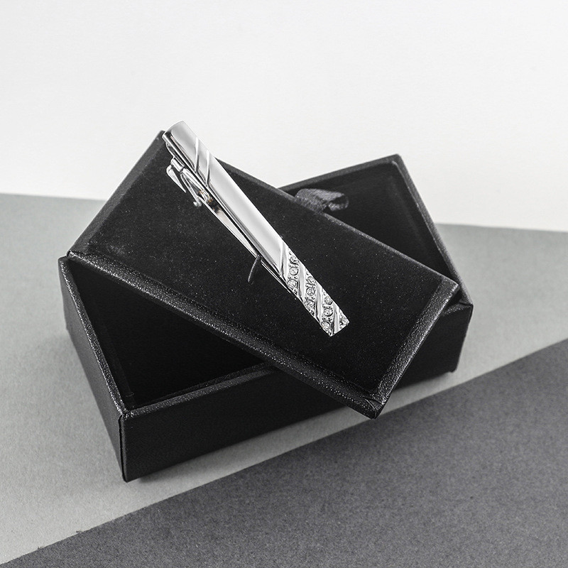 Dasi Pria Premium Casual Pin Tie Aksesoris Jepit Perak & Emas Jepitan Dasi Elegan