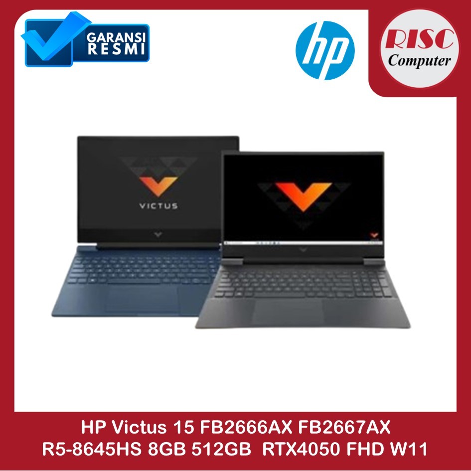 HP Victus 15 FB2666AX FB2667AX Ryzen 5-8645HS 8GB 512GB  RTX4050 15.6" FHD W11