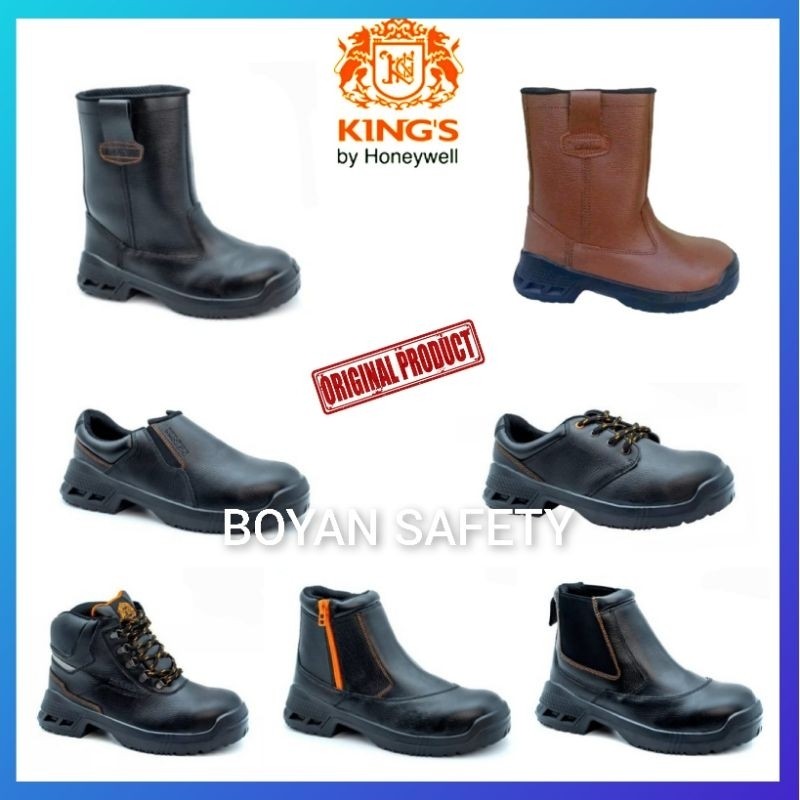 [PREMIUM ORIGINAL] SEPATU SAFETY KING'S KINGS KING ORIGINAL HONEYWELL SAFETY SHOES