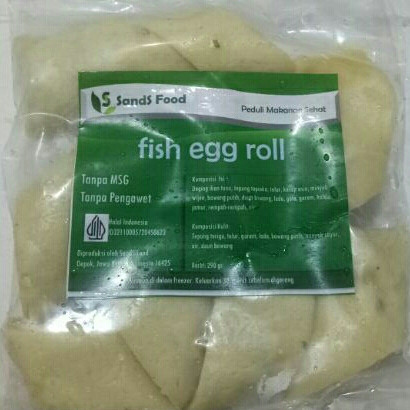 

Sands Fish Egg Roll 290GR Ikan Olahan