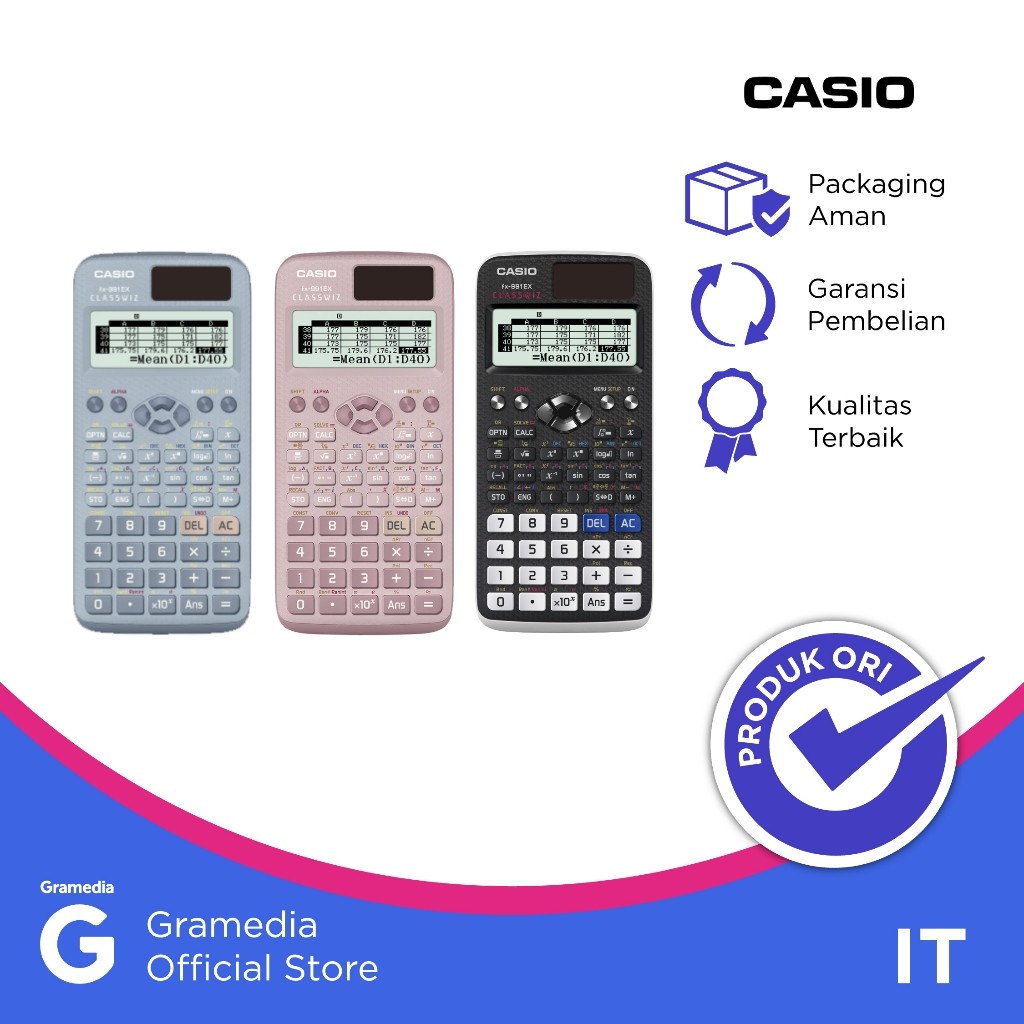 

Gramedia Jambi - Casio Calculator FX-991EX