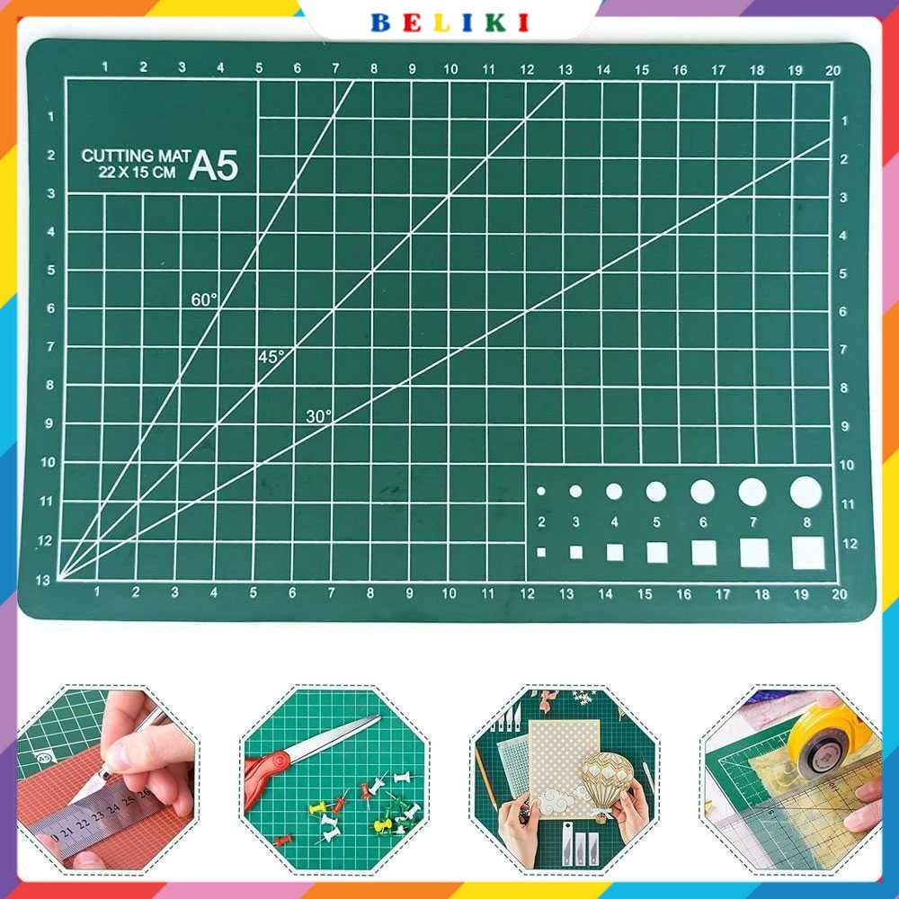 

Working Pad Cutting Mat Alas Potong Papan Kerja A5 22x15cm - GKSA4