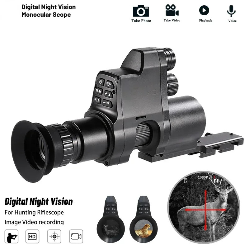 Teleskop Digital Infrared Night Vision Monocular Telescope NVH PlusVision NV4B Scope NightVision