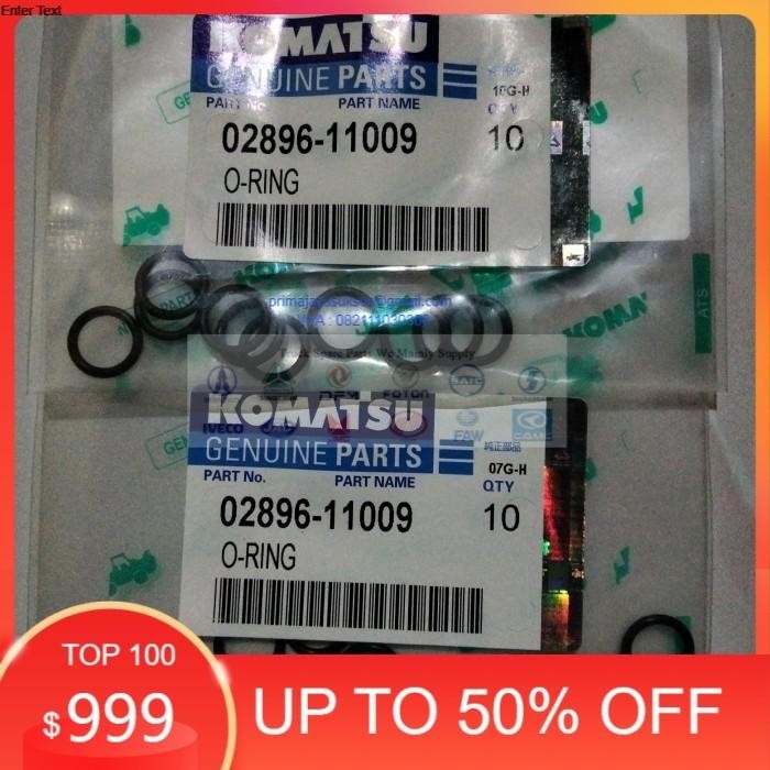 O-Ring 02896-11009 Genuine Part KOMATSU komatsu TOP