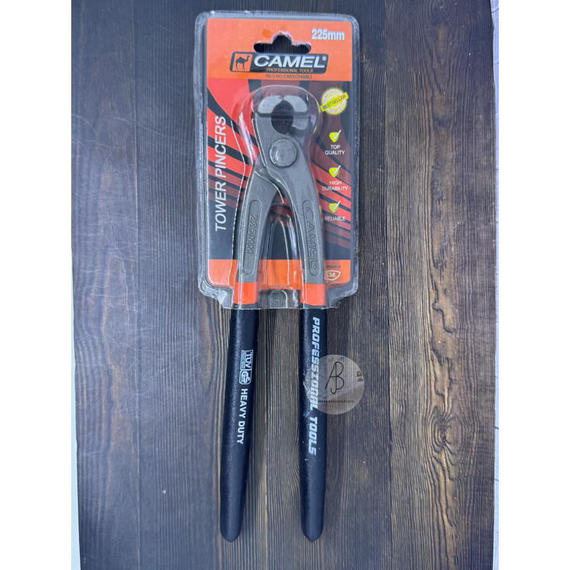 CAMEL Tang Gegep CAMEL 9” / Gegep Gagang Karet CAMEL 9” / GEGEP PRESS CAMEL 9” / Tang Potong Kakatua