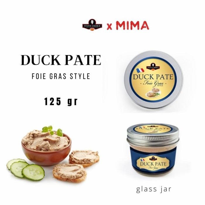 

Sven's Choice Duck Liver Pate New in Glass Jar 125gr