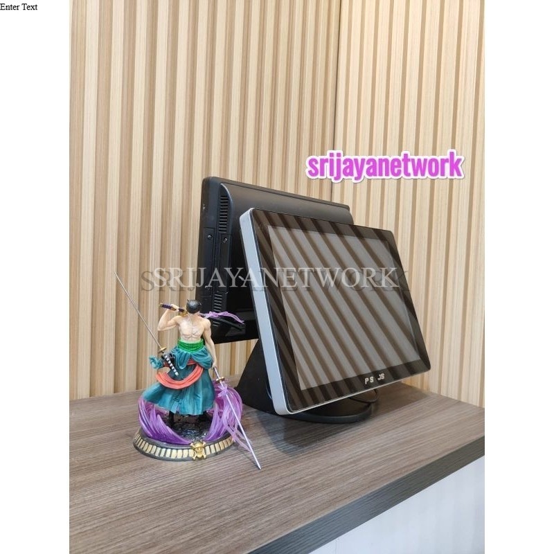 PC Mesin Kasir All in One Dual Display kris pos-495 (D66) touchscreen Terminal Kasir