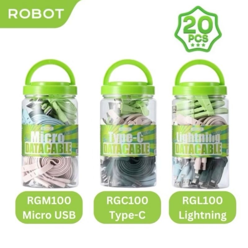 KABEL DATA ROBOT IPHONE 1TOPLES