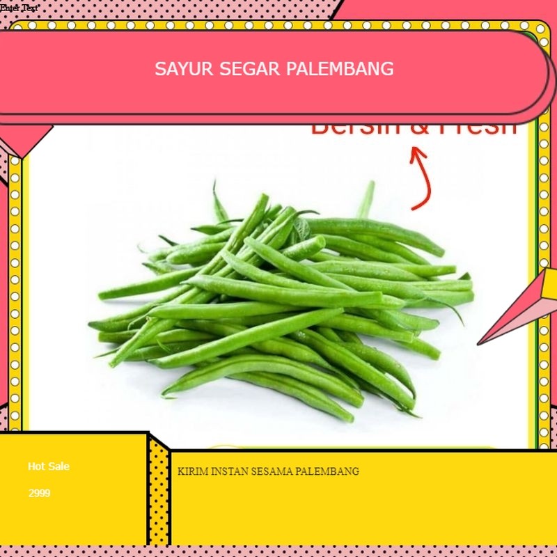 

Sayur Buncis - Toko Sayur Sayuran Mayur Online Segar Palembang