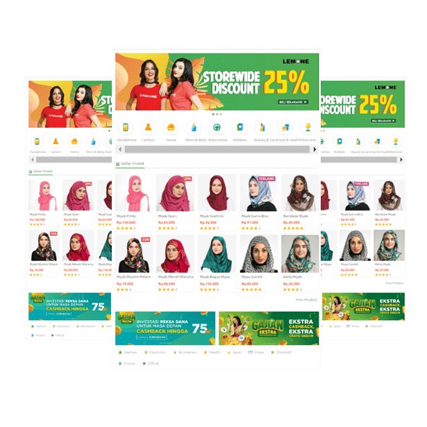 3 Desain Template siijo - Template Toko Online Blogspot mirip sidia