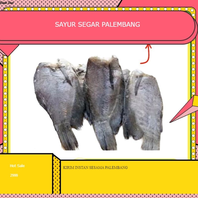 

Ikan Asin Sepat Besar - Seafood Kering Palembang