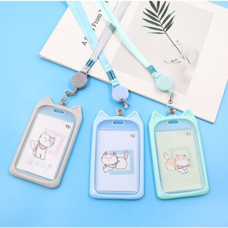 

RA - LANYARD NAME TAG GANTUNGAN KARTU KUCING