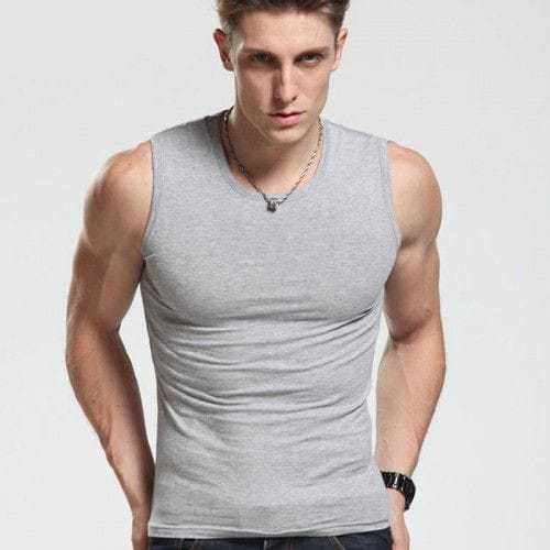 PAKET HEMAT 4 PCS SINGLET PRIA DEWASA IMPORT SLIM FIT KAOS KUTANG PRES BODY TANGTOP COWOK VIRAL