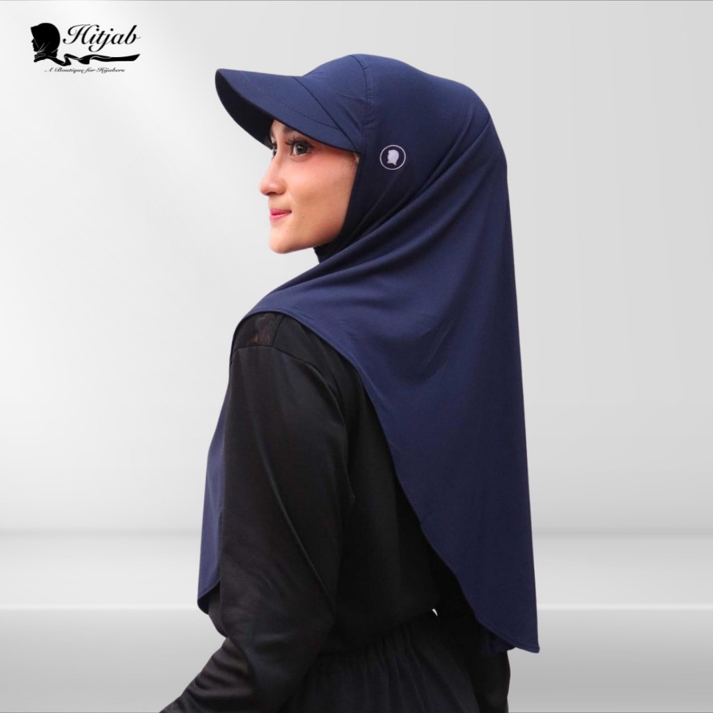 Hitjab - NEW Hijab Topi Instant Cap Hijab Olahraga Padel Sport Muslimah/Terbaru