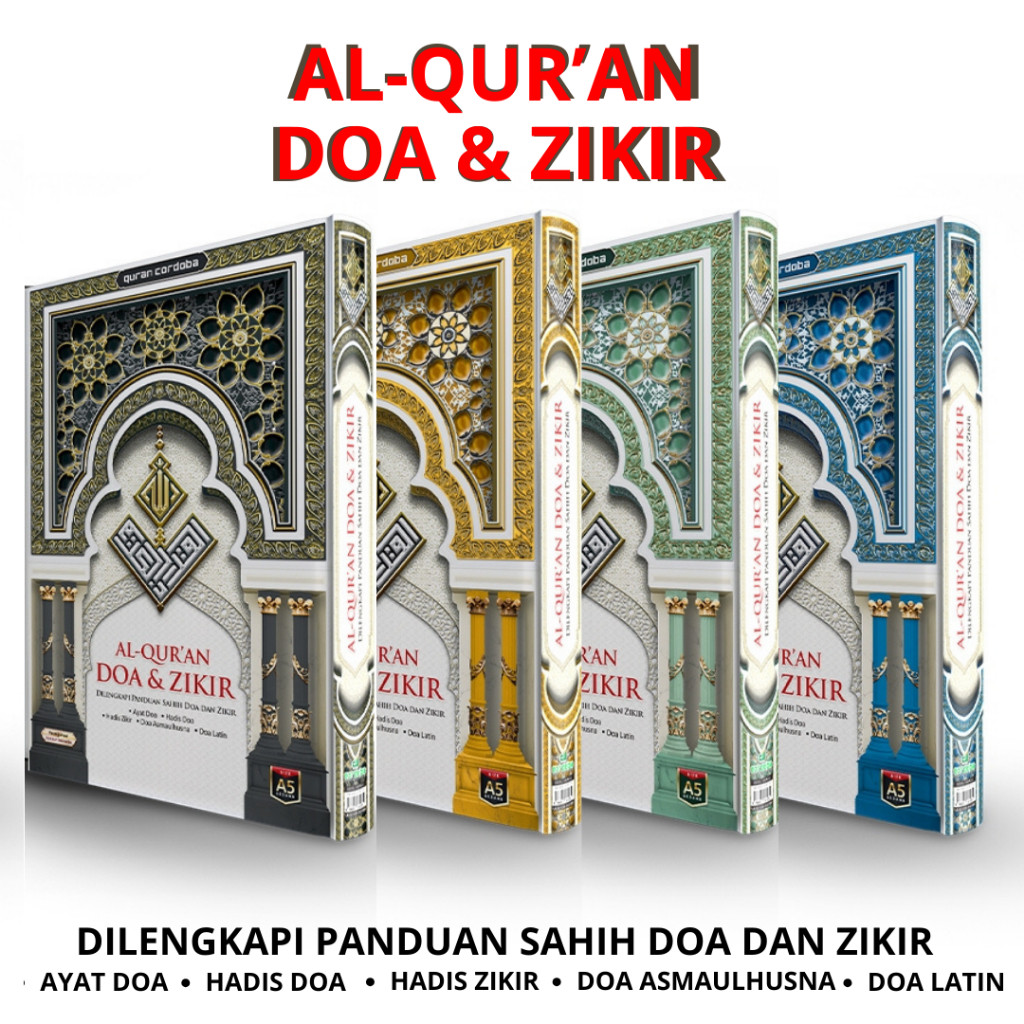 

Al-Qur'an Doa Dan Zikir Tajwid Terjemah A5 - CORDOBA