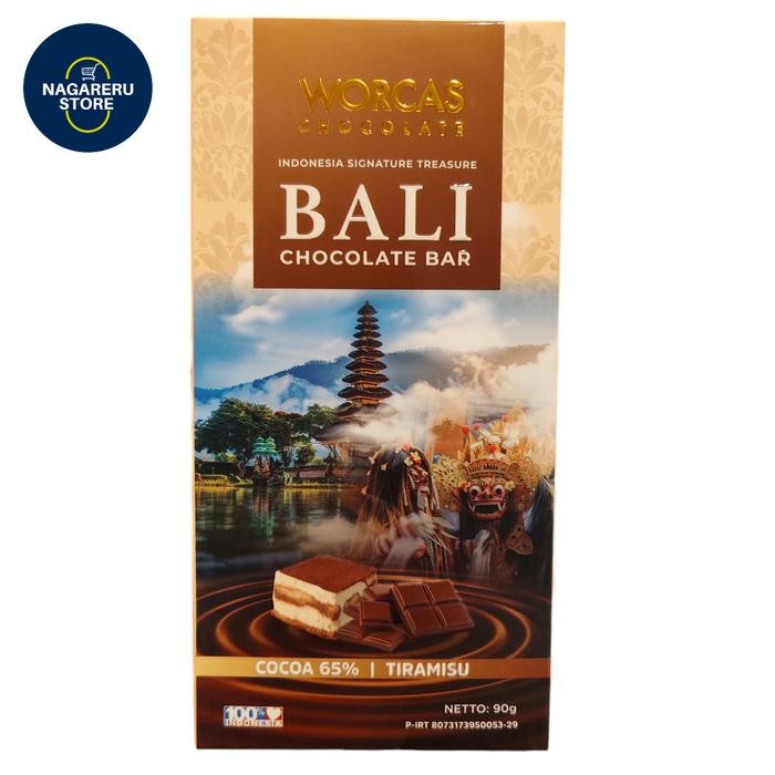 

Worcas chocolate bali bali chocolate bali cocoa 65% tiramisu 90gr