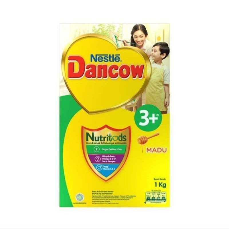 

Dancow 3+ madu / vanila 1000 gram