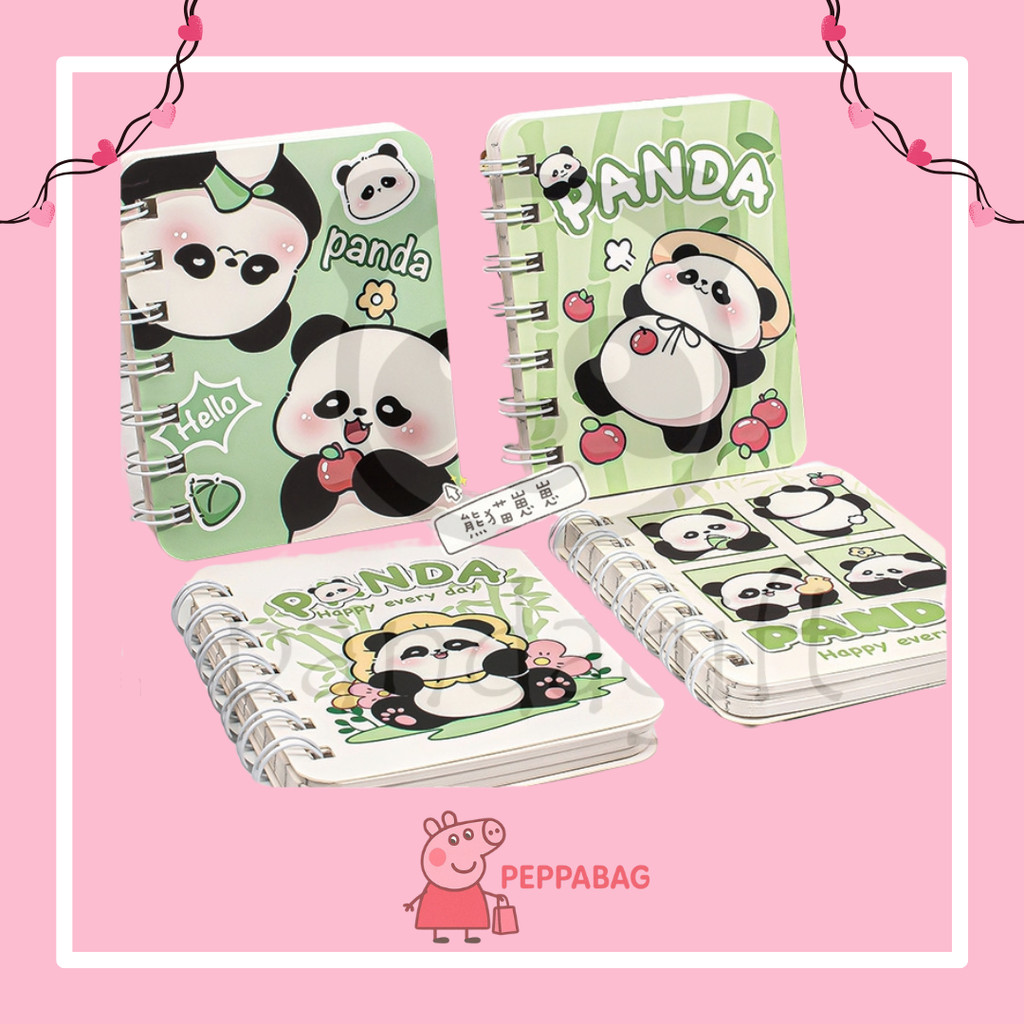 

NOTE BOOK RING MOTIF MEMO KECIL A7 SPIRAL NOTEBOOK MINI/BUKU CATATAN RING/BUKU TULIS RING - ES0240