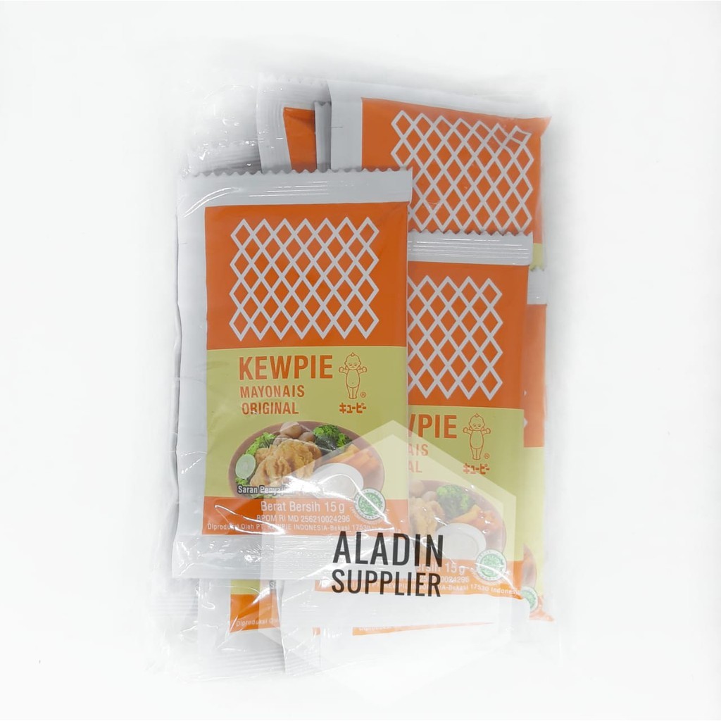 

Kewpie Original Mayonaise Sachet ( isi 10 Sachet x 15 gram)