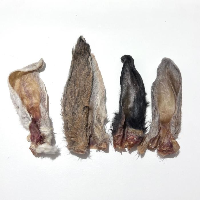 

Rabbit Ear / Telinga Kelinci - Dog Snack Chew Treats / Cemilan Anjing - isi 10