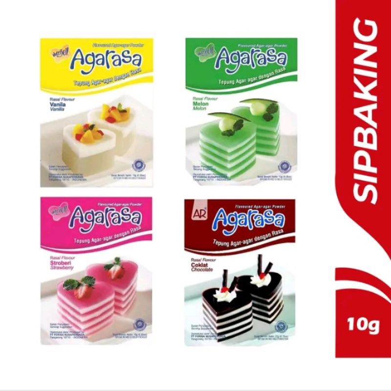 

AGERRASA - Agar-Agar Aneka Rasa (Vanila, Melon, Cokelat, Stroberi) | Camilan Manis Segar untuk Keluarga
