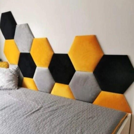 Panel Dinding Heksagonal 3D – Dekorasi Modern & Kedap Suara