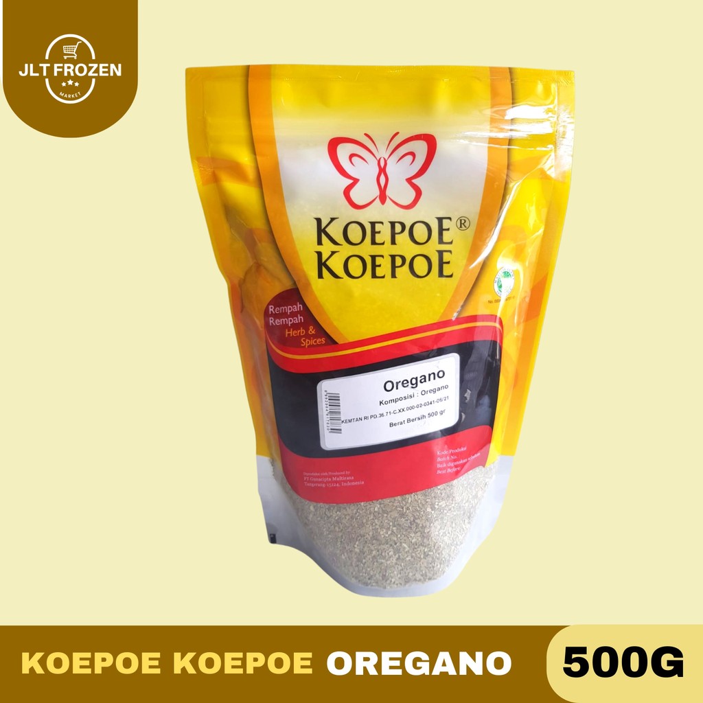 

Koepoe Koepoe / Kupu Kupu Daun Oregano/ Oregano Bubuk / Oregano Kering 500g