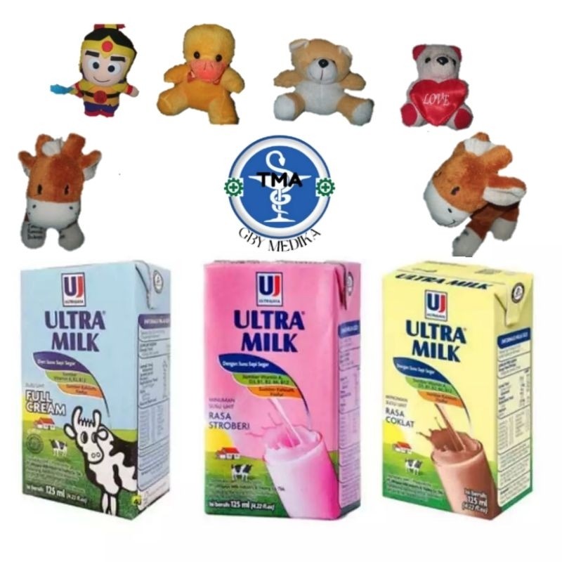 

Susu Ultra Jaya Full Cream, Coklat Strawberry 125ml per Karton =40pcs