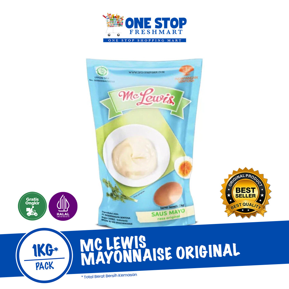 

MC LEWIS MAYONNAISE ORIGINAL 1KG