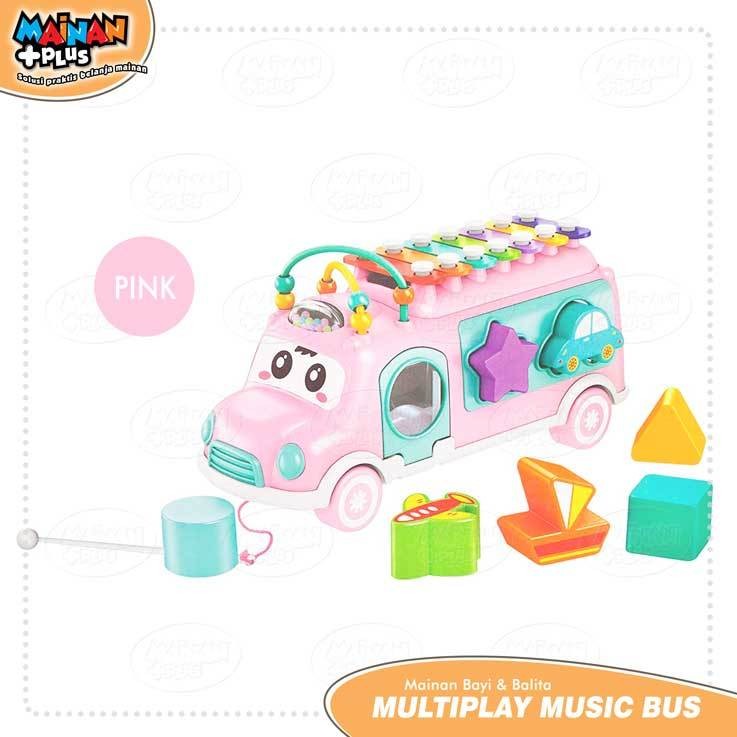 MAINAN EDUKASI EDUKATIF ANAK BAYI BALITA BUS XYLOPHONE SORTING BLOCKS SHAPE SHORTER Co