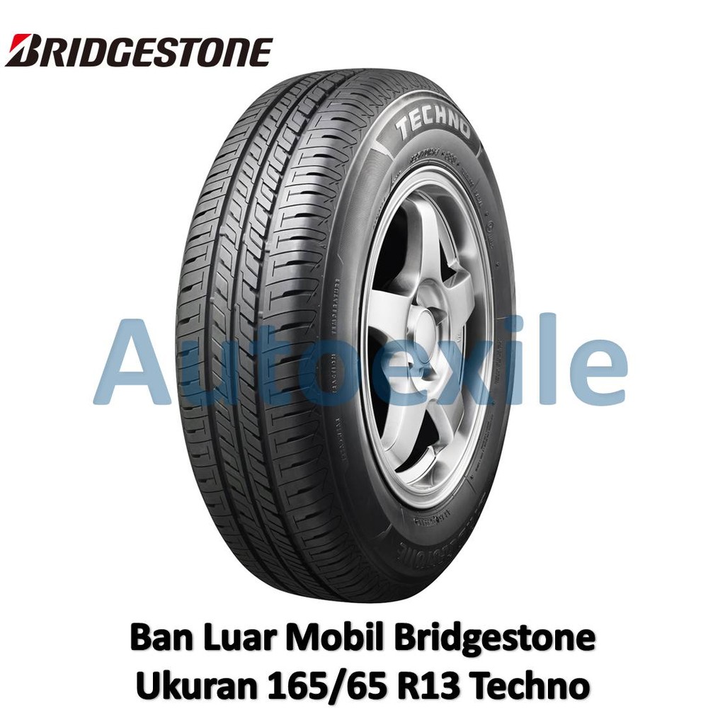 Ban Luar Bridgestone 165/65 R13 Techno BS Tubeless Radial Andalan 165/65R13 Mobil Penumpang Ring 13