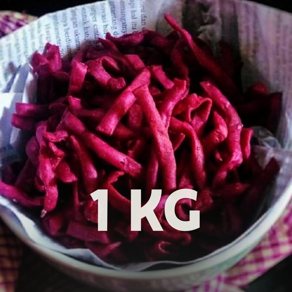 

[ 1KG/500GR/250GR ] Cistik Bawang Ubi Ungu Premium / Stik Bawang Ubi Ungu Gurih Renyah / Food Pedas Cemilan Asin Keripik Makanan