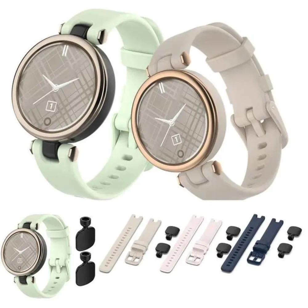 For Garmin Lily Watch Band Sport Silicone Replacement Strap Women Fashion Fitness Wristband Garmin L