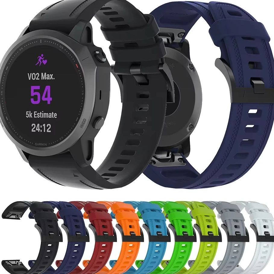 20mm Silicone Watch Strap For Garmin Fenix 7S 6S Pro 5S Plu Quick Fit Wristband for Garmin Fenix 8 4