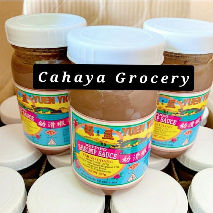 

yuen yick shrimp sauce / terasi udang 225 gram - pakai bubble