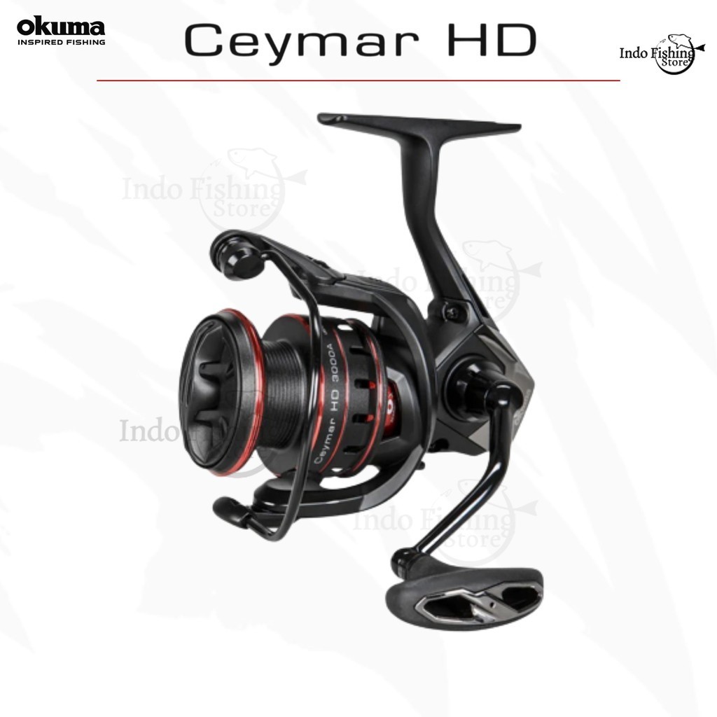 Reel Okuma Ceymar HD High Density Gearing II Oversized Main Gear Spinning Reel Power Handle
