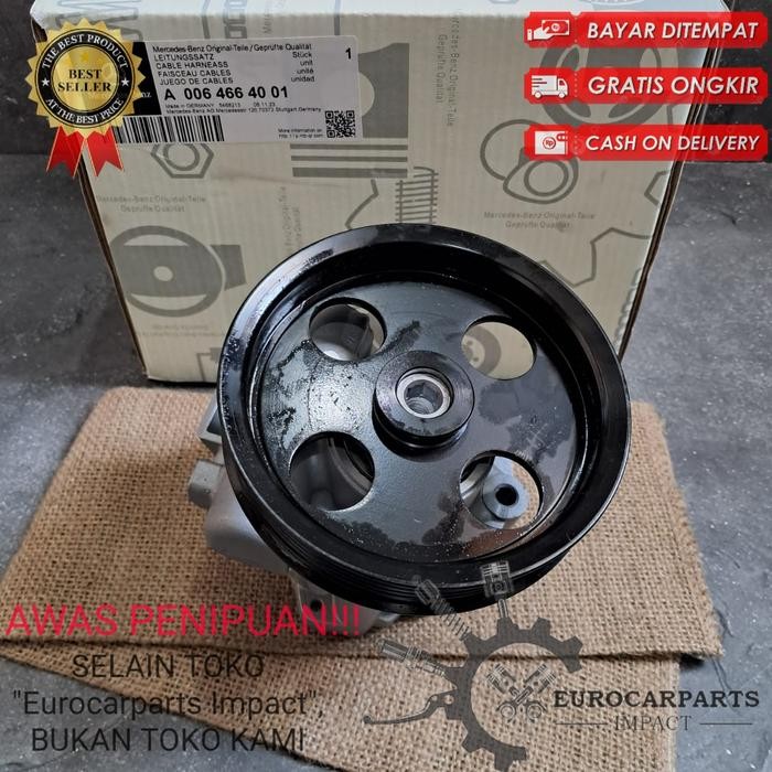 POWER STEERING PUMP MERCEDES BENZ W204 W207 ORIGINAL A0064664001 POMPA STEERING GENUINE