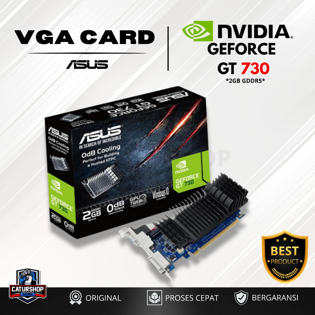 ASUS NVIDIA Geforce GT 730 2GB GDDR5 / GT730 bekas