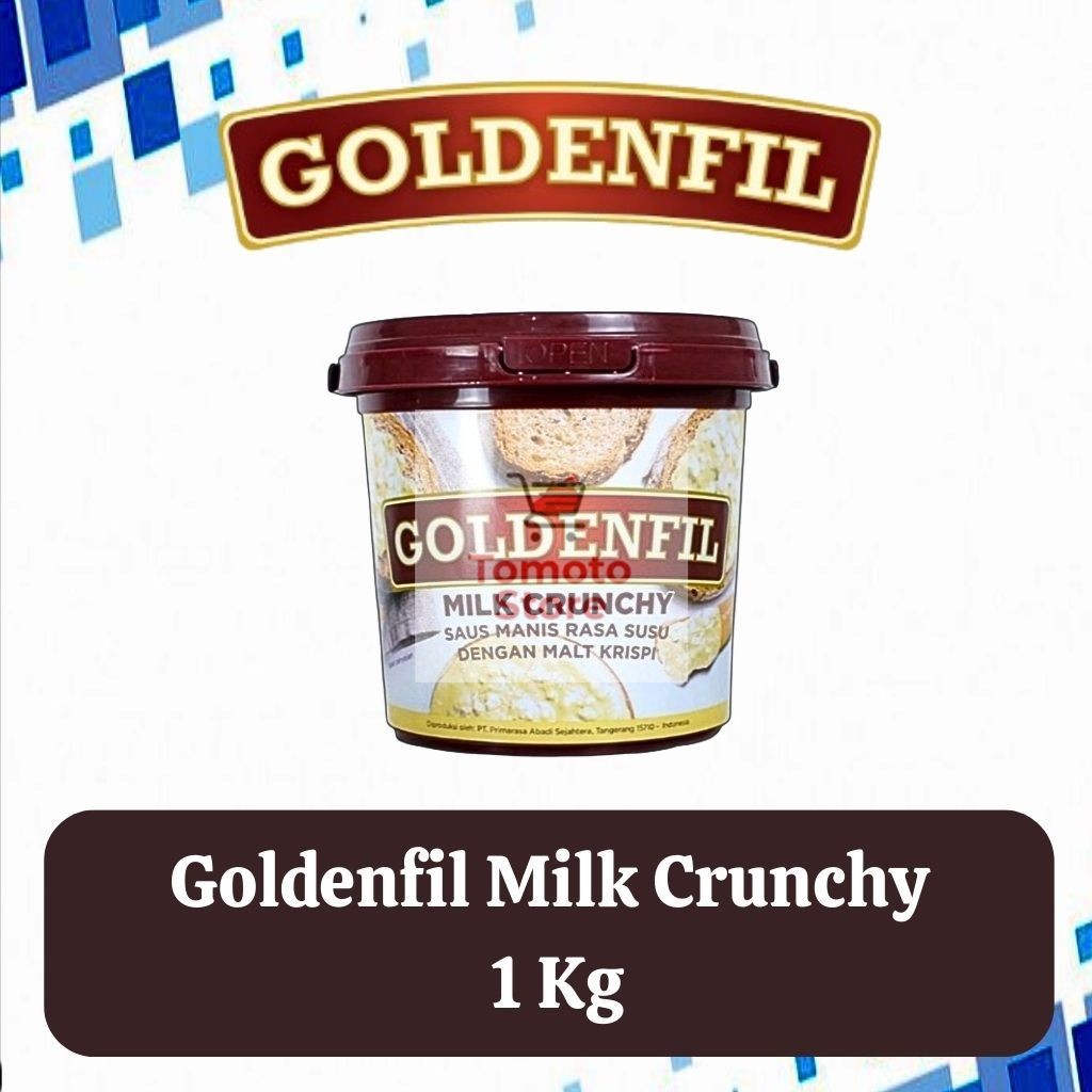

✨ TOMOTOSTORE ✨ GOLDENFIL Milk Crunchy 1kg / 1 kilogram