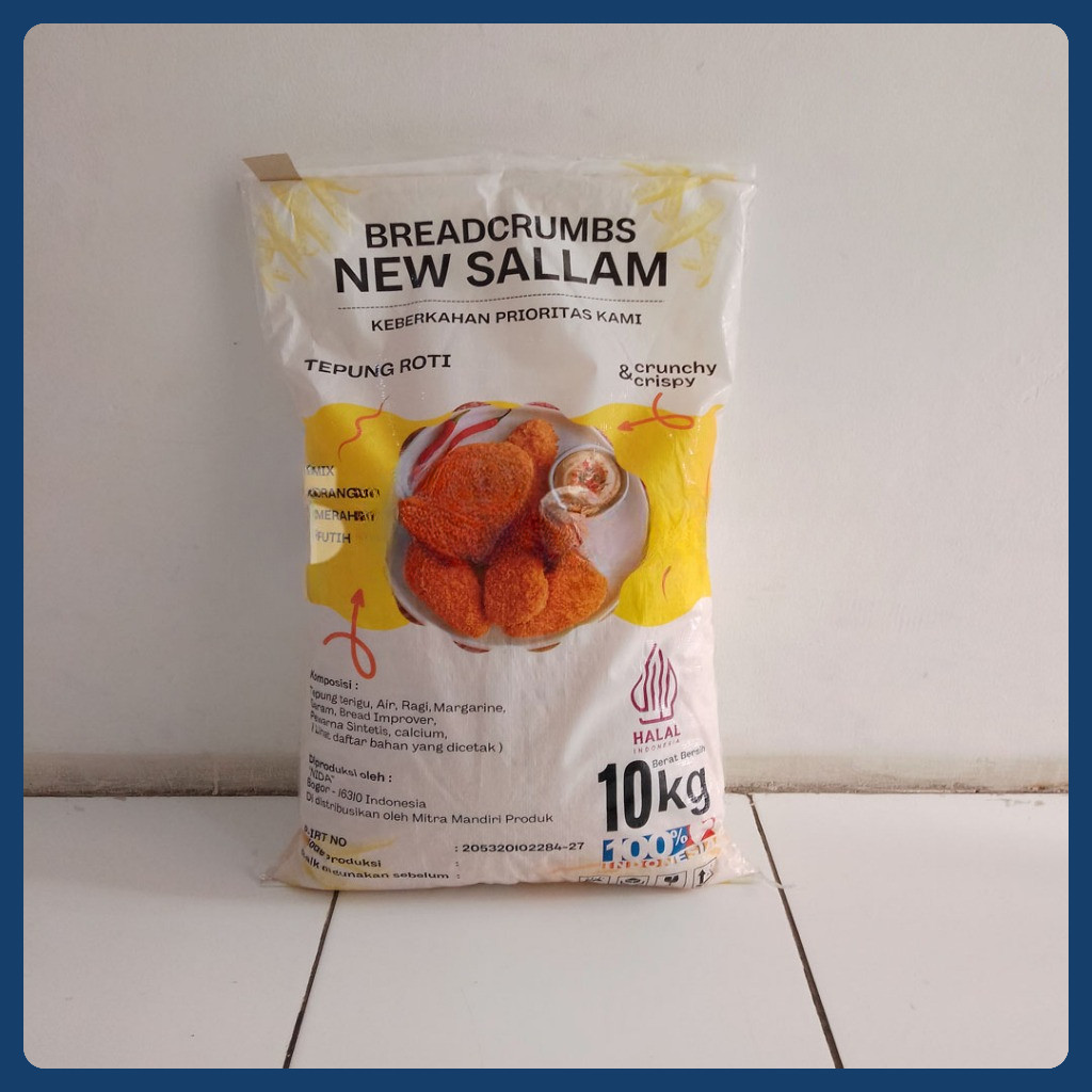 

New sallam Tepung Roti Mix 10 Kilogram / Tepung Panir new sallam / Tepung roti new sallam 10Kg