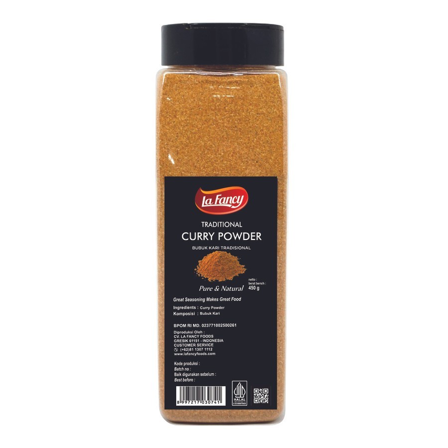 

Curry Powder La Fancy / Kari Bubuk La Fancy / Traditional Curry Powder La Fancy - 450 Gram