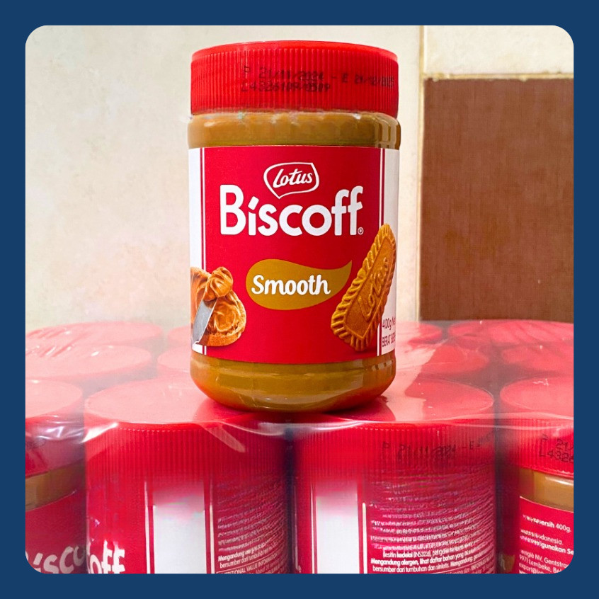 

Biscoff lotus spread smooth/original 400 gram