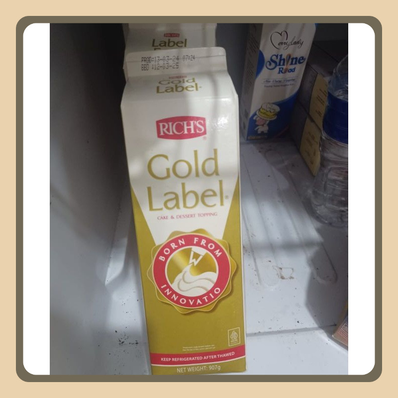 

Rich's Gold Label 907grm