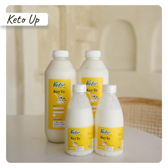 

Kefir plain Original Berkualitas Tinggi Probiotik Ketofriendly - HALAL