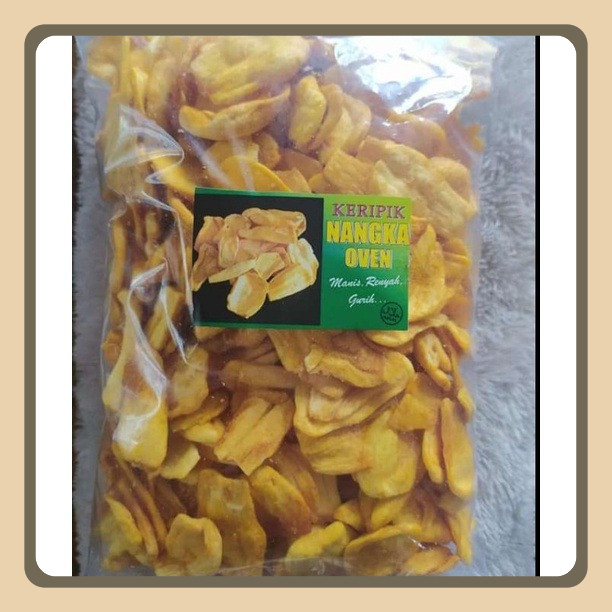 

Keripik Nangka Oven Manis Legit Kemasan 1 Kg