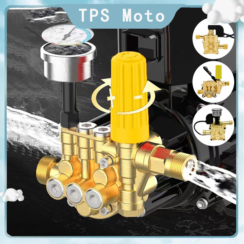 Pressure Washer 220V / Jet Pump Cuci Mobil 12 Perakitan Plunger / Head Pump Jet Cleaner
