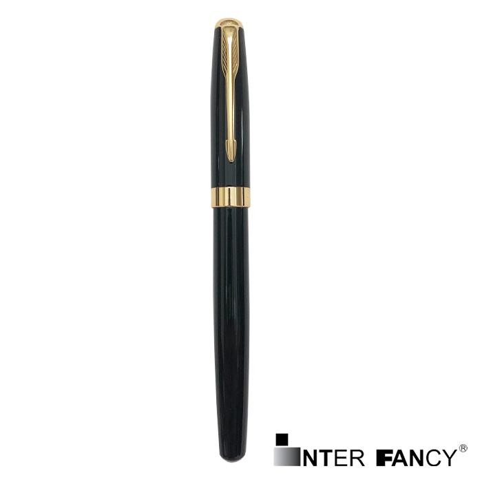 

Pen Pena Ballpen Bolpen Jin Hao Tipe Roller Pen 388, Body Metal, warna Hitam, tampak kokoh Elegant, Nyaman digunakan tulisan menjadi lebih Rapi. Lancar digunakan / Smooth.