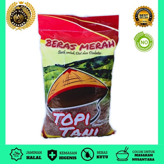 

Beras Merah Cap Topi Tani Untuk Kesehatan 5Kg - 5 LITER